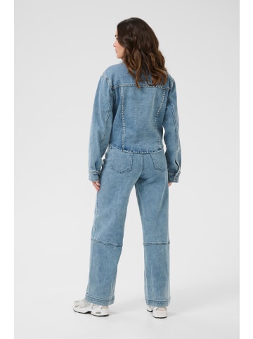 Kaffe Jeanshemd KAdorina Tight fit in Washed Blue Denim