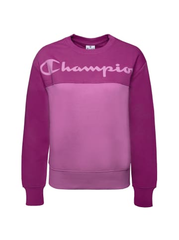 Champion Sweatshirt Crewneck in pink