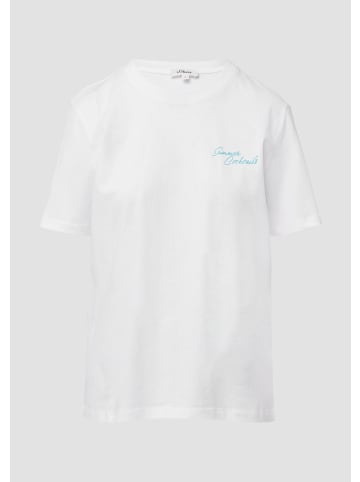 s.Oliver T-Shirt in 01D1_weiß