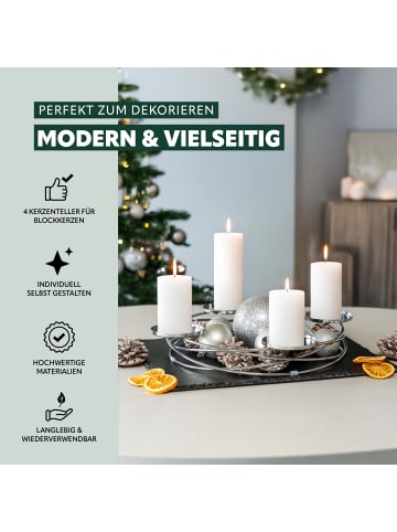 bremermann Kerzenständer ca. Ø 38 x 5,5 cm