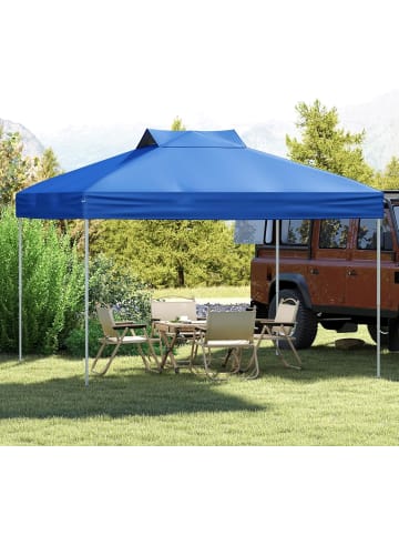 COSTWAY Pavillon 3x3m in Blau