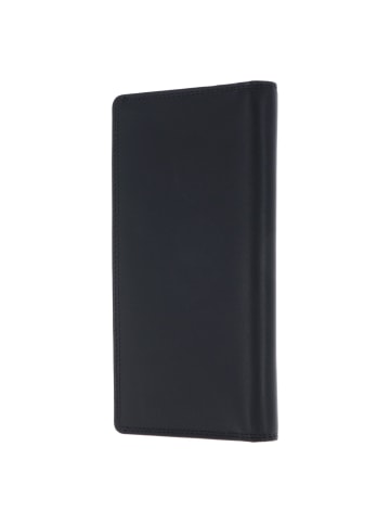 Golden Head Polo Geldbörse RFID Schutz Leder 19 cm in schwarz