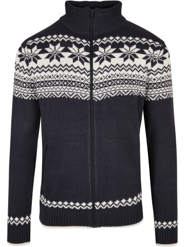 Brandit Brandit Gestrickte Strickjacke in navy