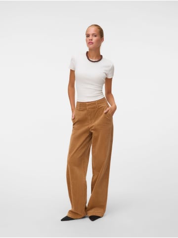 Vero Moda Hose in Tobacco Brown