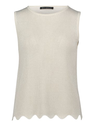 Betty Barclay Strick-Top ohne Arm in Rohweiß