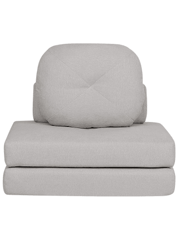 Beliani 4-tlg Schlafsofa OLDEN in Grau