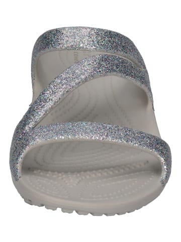 Crocs Sandalen Kadee Glitter Sandal 207315-040 in silberfarben