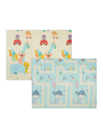 relaxdays Spielmatte in Bunt - (B)200 x (T)150 cm