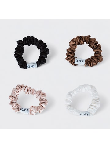 Claide Scrunchie Mini Classic Bundle (4er-Pack)  in  Multicolor