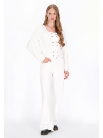 DreiMaster Women Cardigan in offwhite