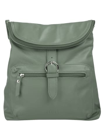 Forty degrees Rucksack echt Leder in grün