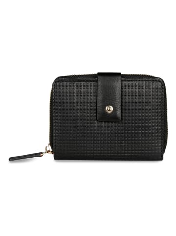 Bugatti Noemi Geldbörse RFID Schutz Leder 12 cm schwarz