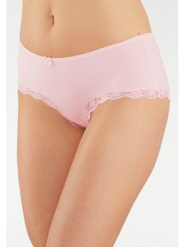 LASCANA Panty in rosa, weiß, schwarz