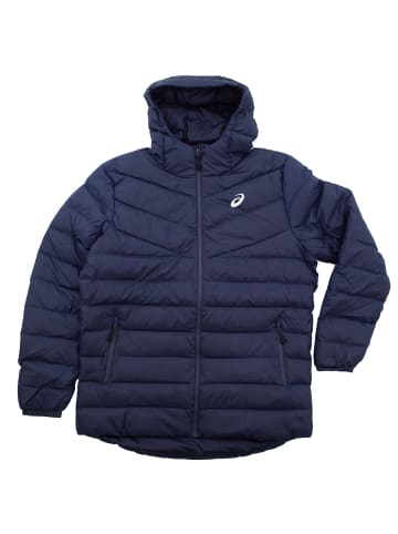 asics Daunenjacke Down Hooded Jacket in Blau