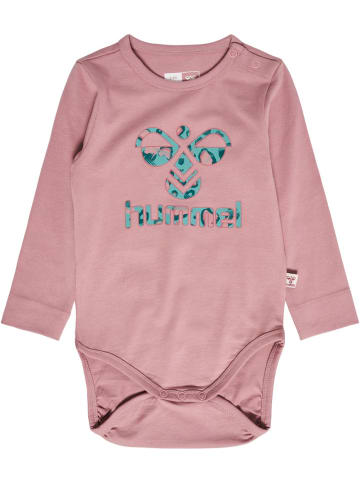 Hummel Kinder Langarmbody in Rosa