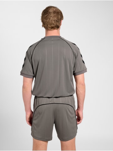 Hummel T-Shirt Raglanärmel Hmlpitch Herren in CHARCOAL GRAY