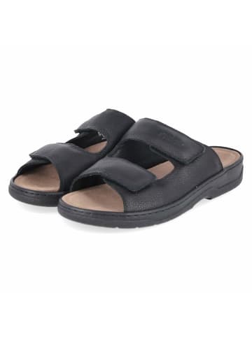 Pantoletten in schwarz