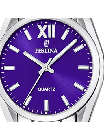 Festina Analog-Armbanduhr Festina Boyfriend silber mittel (ca. 37mm)