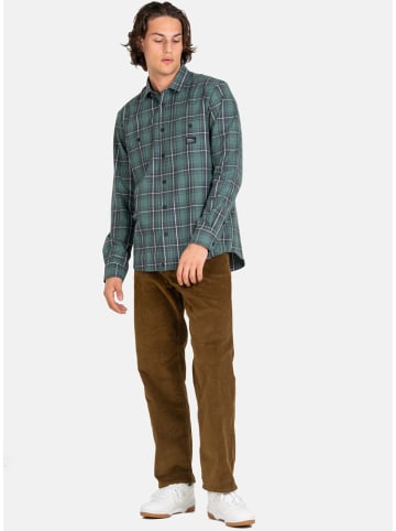 Reell T-Shirt "Alvar Check Shirt" in Grün