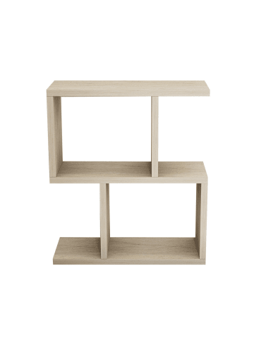 CALICOSY Beistelltisch ZET in Travertin - (W) 45 x (H) 51,4 x (L) 17 cm