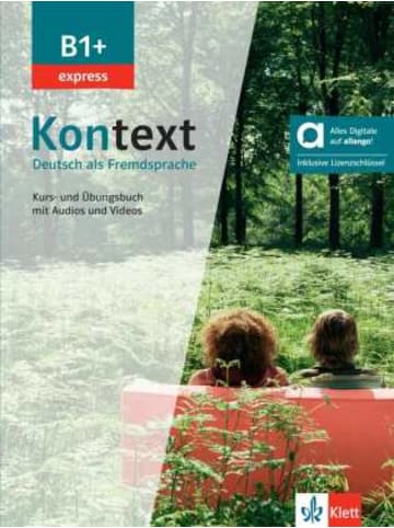 Klett Verlag Buch - Kontext B1+ express - Hybride Ausgabe allango, m. 1 Beilage