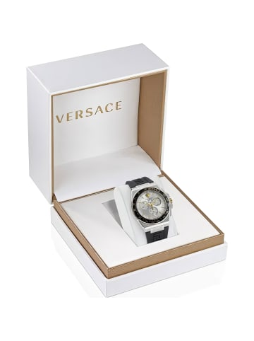 Versace Analoguhr für Herren in Schwarz