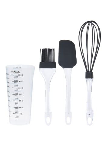 La Cucina Backzubehör, 4er-Set in Schwarz, (B) 8 x (H) 29,7 x (L) 8 cm