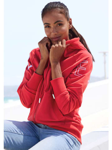 ELBSAND Kapuzensweatjacke in rot