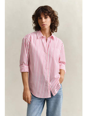 Gant Bluse in fuchsia weiß - 0003