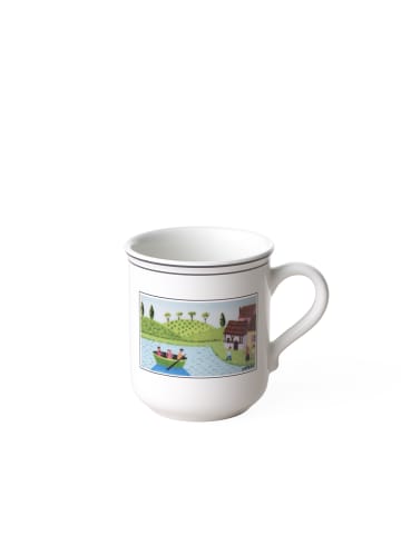Villeroy & Boch Becher mit Henkel Kahn Design Naif in bunt