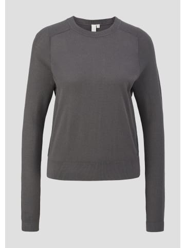 QS Strickpullover in 9666_anthrazit