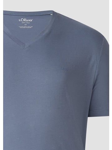 s.Oliver T-Shirt in 5363_himmelblau