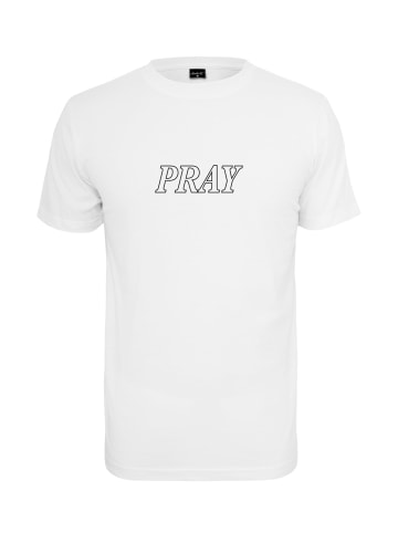Mister Tee Mister Tee Herren Pray Hands Tee in white
