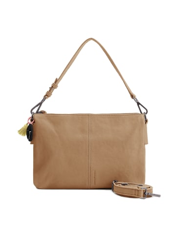 FREDs BRUDER Take A Smile Umhängetasche Leder 30 cm in milk coffee