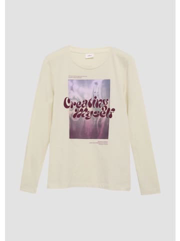 s.Oliver T-Shirt in 0805_helles sand