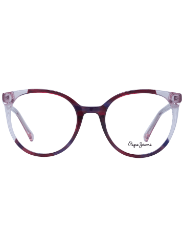Pepe Jeans Damen Optische Fassungen Rund Burgunder