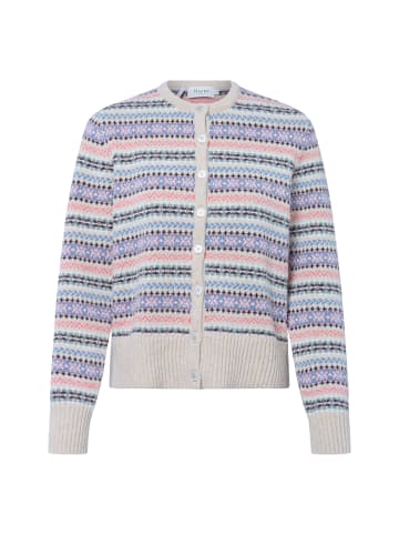März Strickjacke in beige mehrfarbig - 0001
