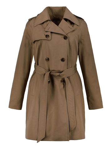 Ulla Popken Trenchcoat in braun