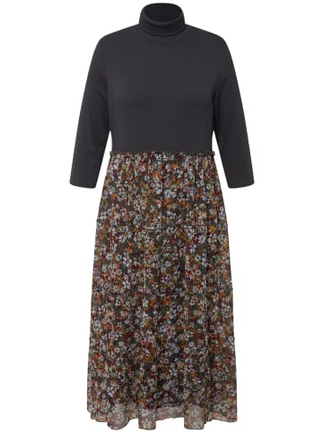 Ulla Popken Jerseykleid in asphalt