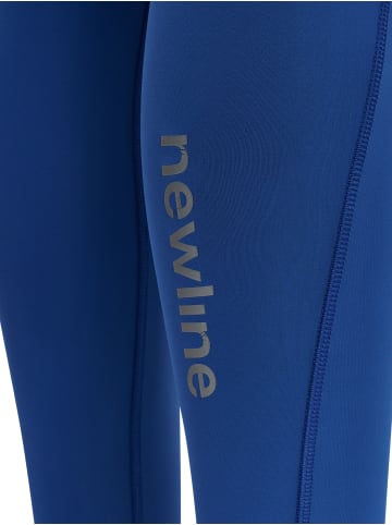 Newline Verstellbare Taille Leggings Reflektierend Logo Women's Core Damen in TRUE BLUE