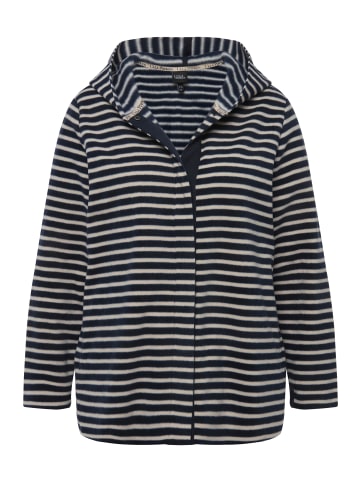 Ulla Popken Sweatjacke in marine