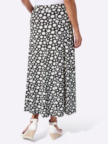 WITT WEIDEN Jersey-Rock in schwarz-ecru-bedruckt