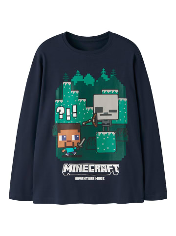 name it Oberteil mit langen Ärmeln in Navy Blazer
