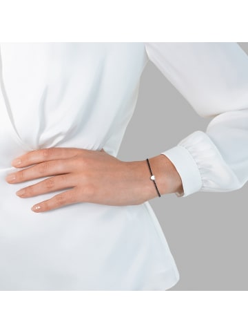 Glanzstücke München Armband Herz aus Sterling Silber mit Spinell in silber