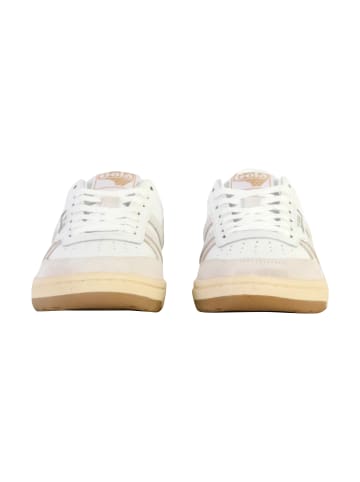 Gola Hawk-Sneaker aus Leder, flache Ausführung Weiß