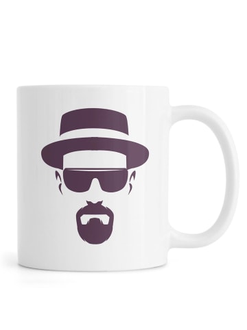 Juniqe Tasse "Heisenberg" in Rot