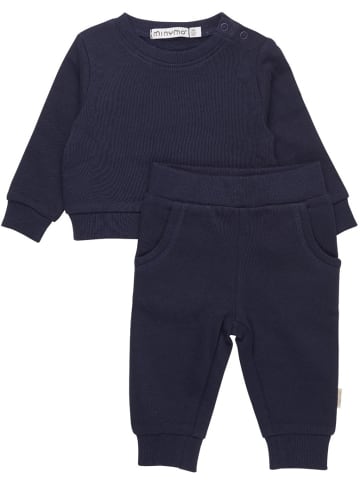 Minymo Kinder Trainingsanzug "Sweat Set (2-pcs)" in Blau
