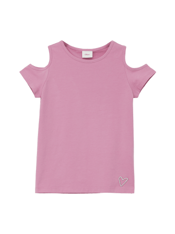 s.Oliver T-Shirt kurzarm in Pink