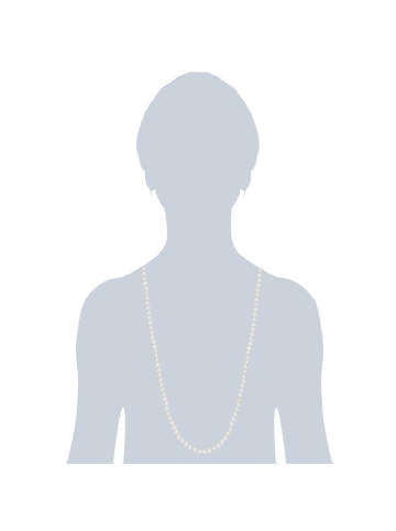 Lulu & Jane Kette aus  Süßwasser-Zuchtperle in weiß