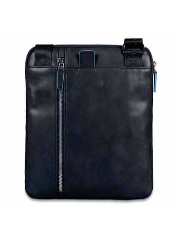 Piquadro Blue Square Umhängetasche Leder 21 cm in nachtblau